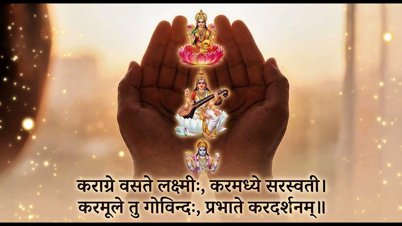 Karagre Vasate Lakshmi: Powerful Morning Prayer for Success & Wealth | Meaning & Lyrics