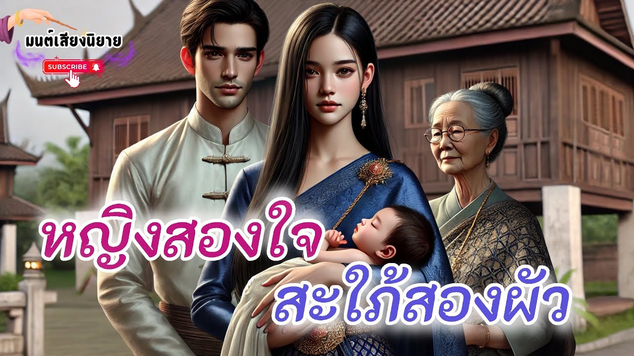 หญิงสองใจ สะใภ้สองผัว; ตีหน้าซื่อ ฝากแม่ย่าเลี้ยงลูก แต่หนีไปกับชู้ ผัวไม่ทน #นิทานพื้นบ้าน #นิทาน 