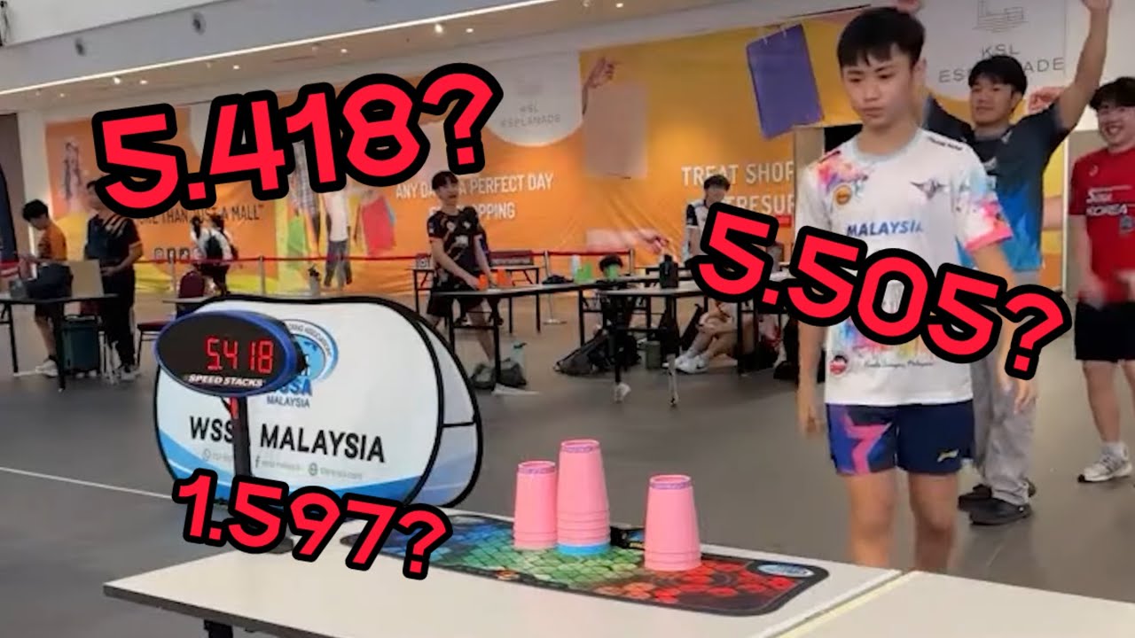 CRAZY CYCLES! | 2025 Selangor Open Sport Stacking Championships SOC Highlights