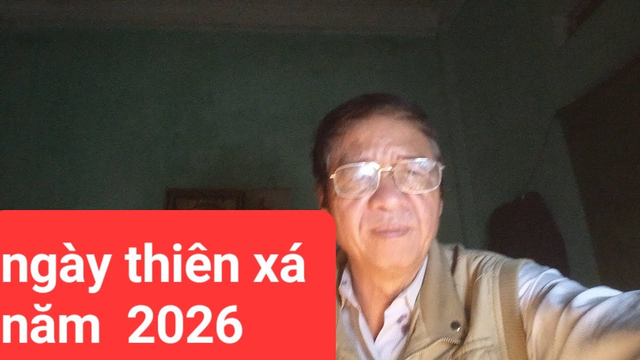 Ngày thiên xá năm 2026