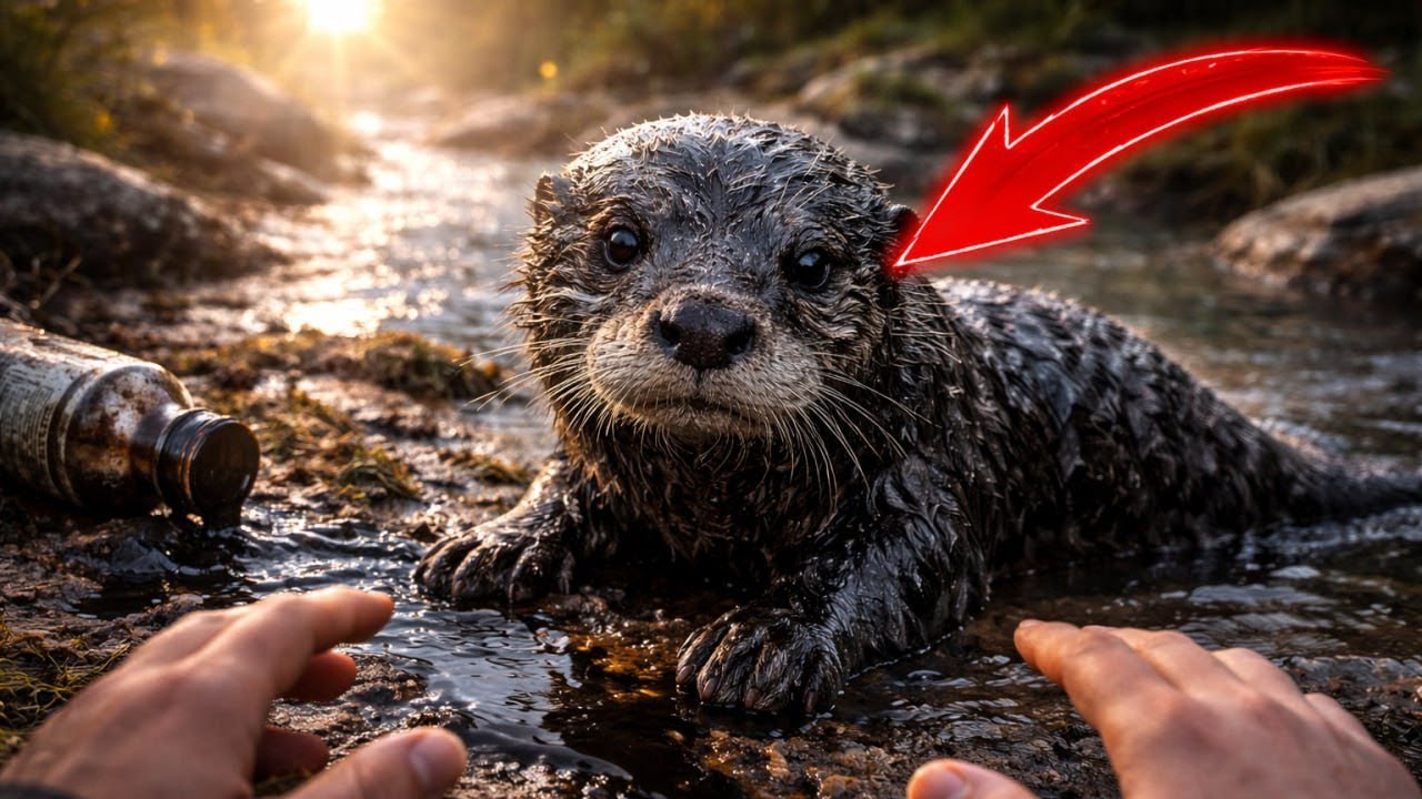I Found an Otter Covered in Oil… What Happened Next Was Incredible