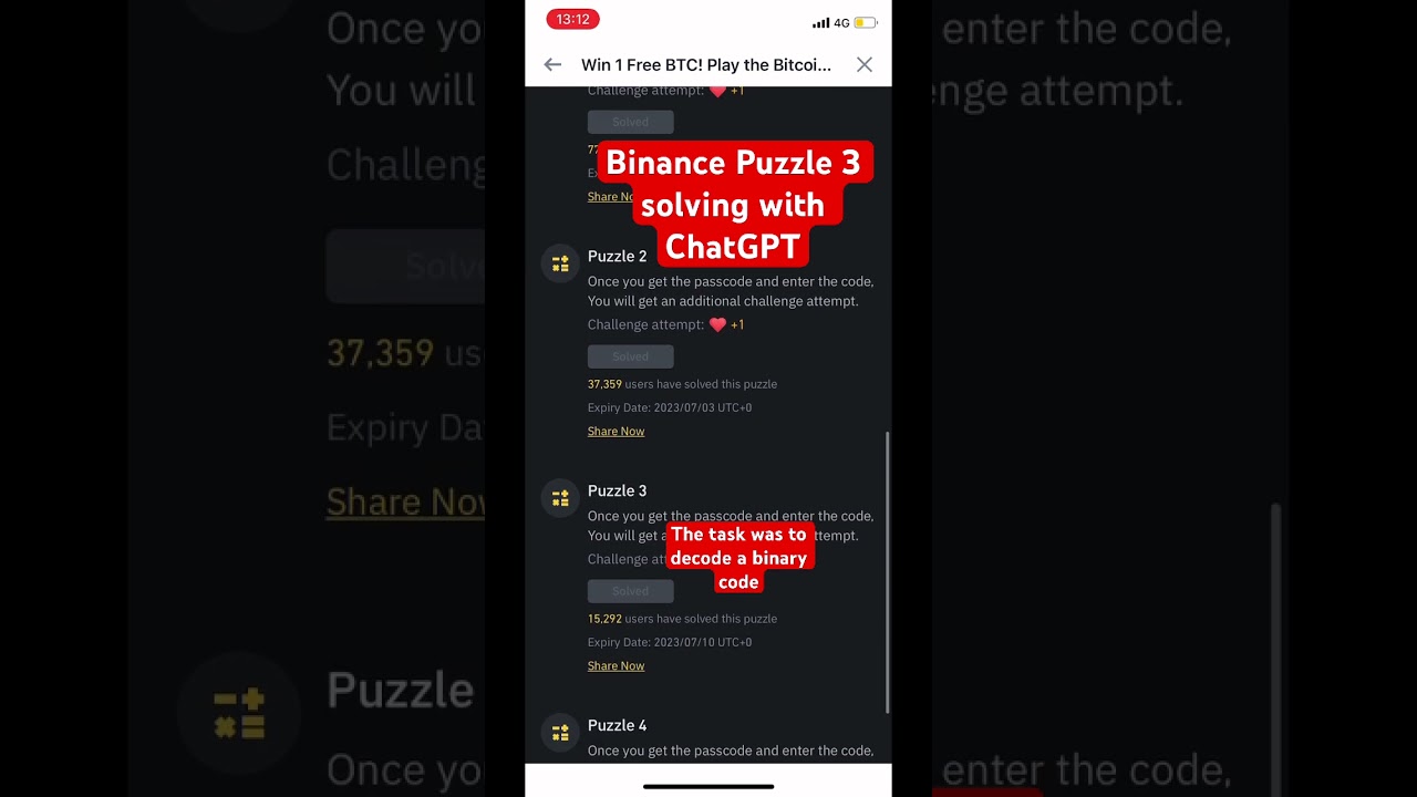 Bitcoin Button Puzzle 3 solving with ChatGPT