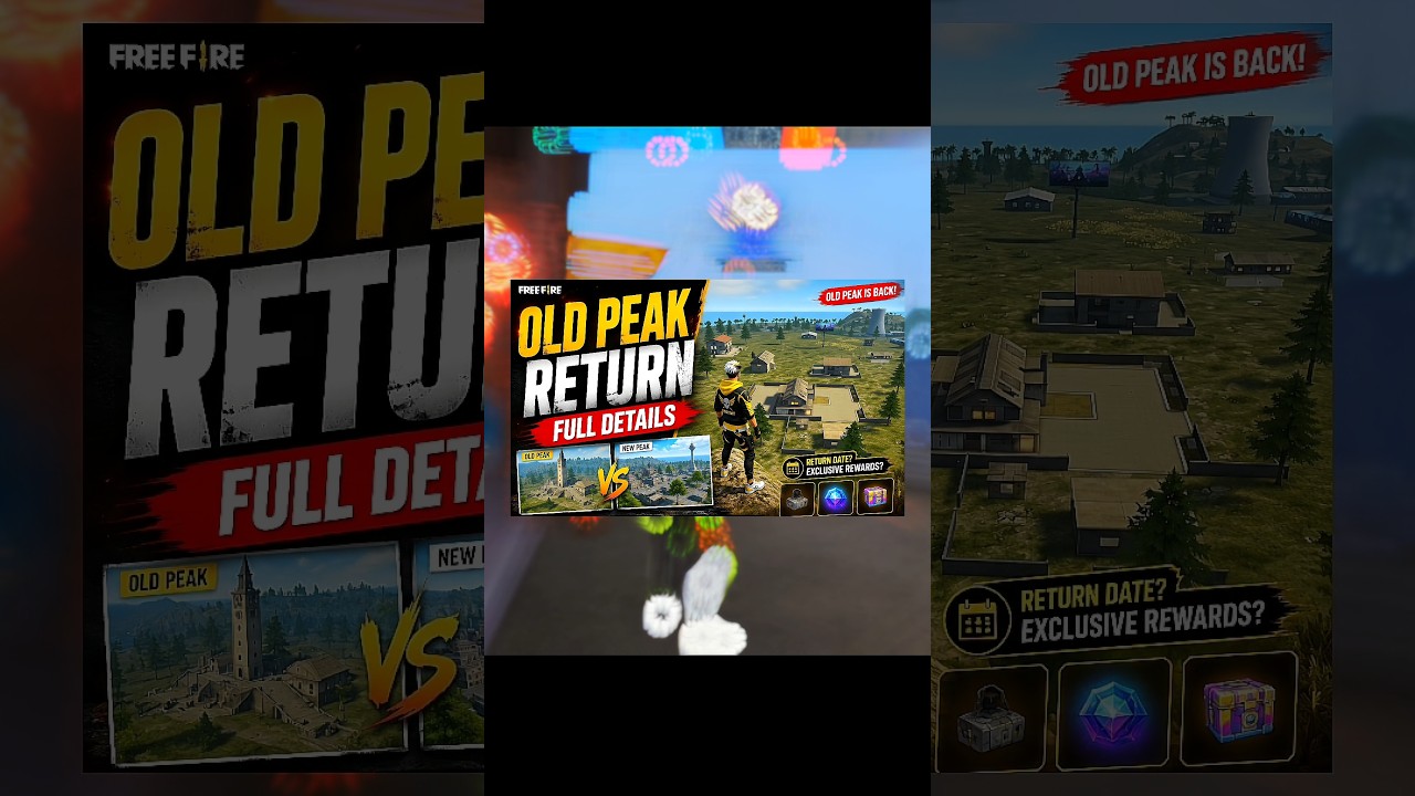 OLD PEAK RETURN CONFIRMED DATE || TRGAMING09 || TRNAWAB || FREEFIRE