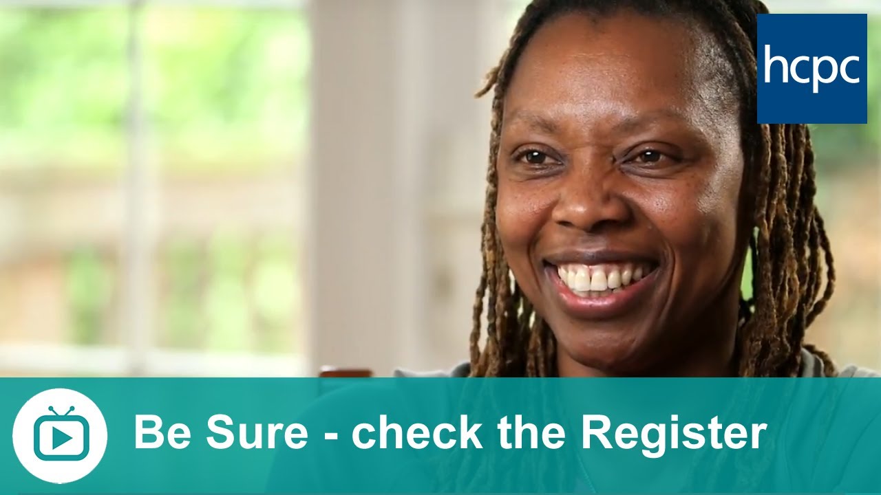 Be Sure - Check the Register