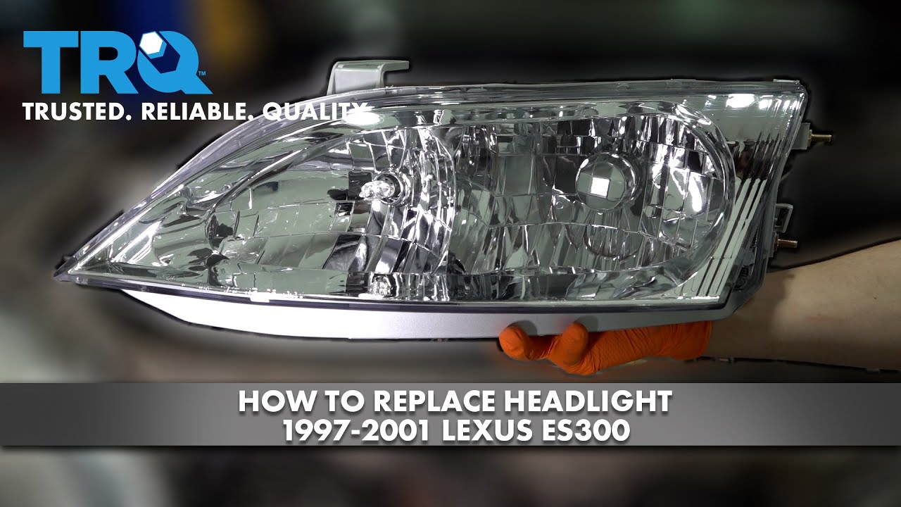 How to Replace Headlights 1997-2001 Lexus ES300