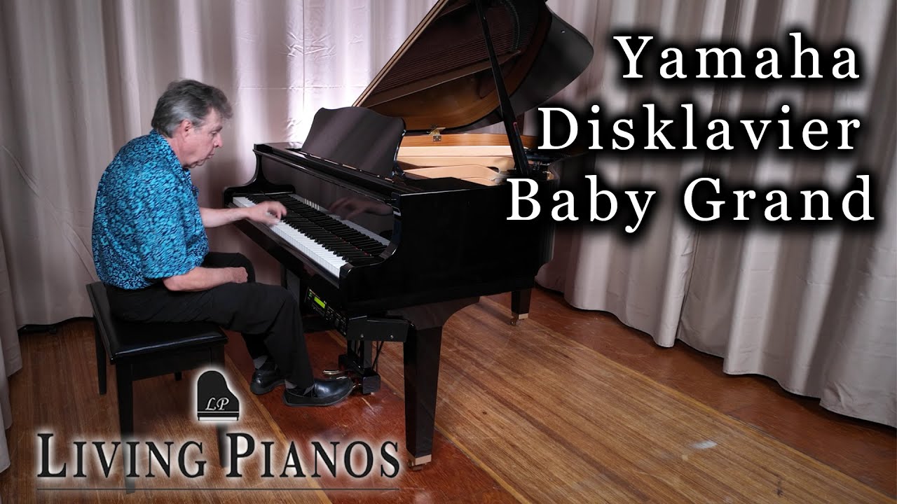 Yamaha Disklavier Baby Grand – 5’3″ High-Gloss Black