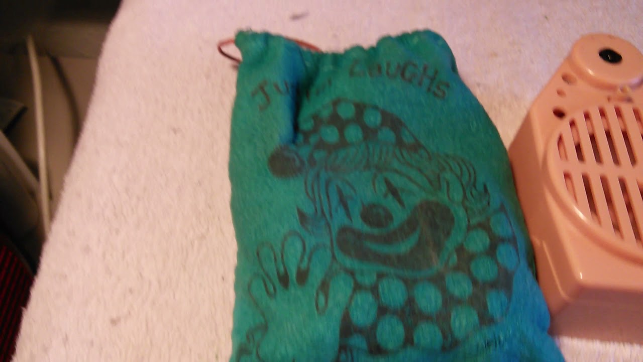 Laughing Bag Toy - Probably 1970s. Is actually a tiny record player!