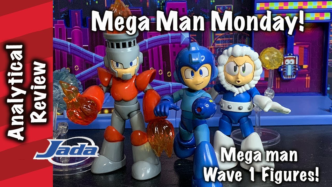 Mega Man Monday! Игрушки Jada, фигурки Mega Man Wave 1