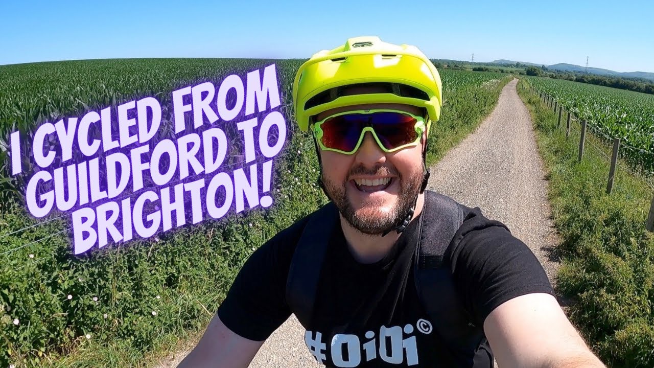 Join me on the Downs Link cycling from Guildford to Brighton