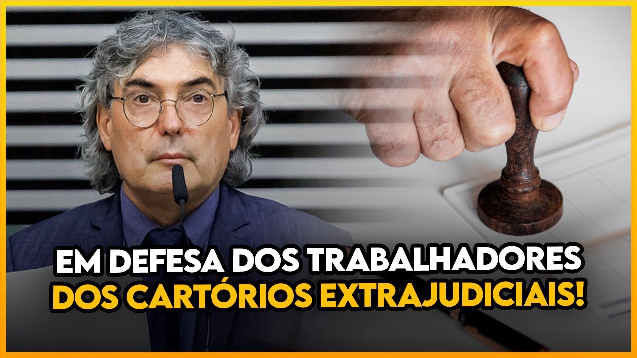 Em defesa dos trabalhadores dos cartórios extrajudiciais!