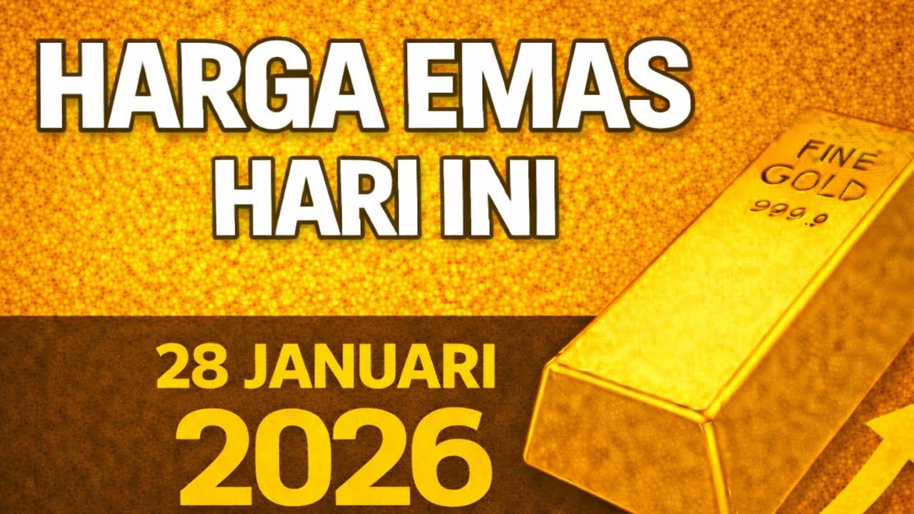 Harga Emas Antam Hari ini Rabu 28 Januari 2026