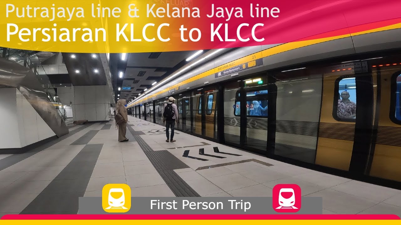 MRT & LRT POV : Persiaran KLCC to KLCC