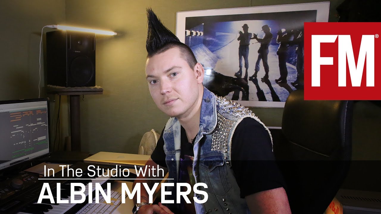 Albin Myers In the Studio explaining his Ganesha E.P.