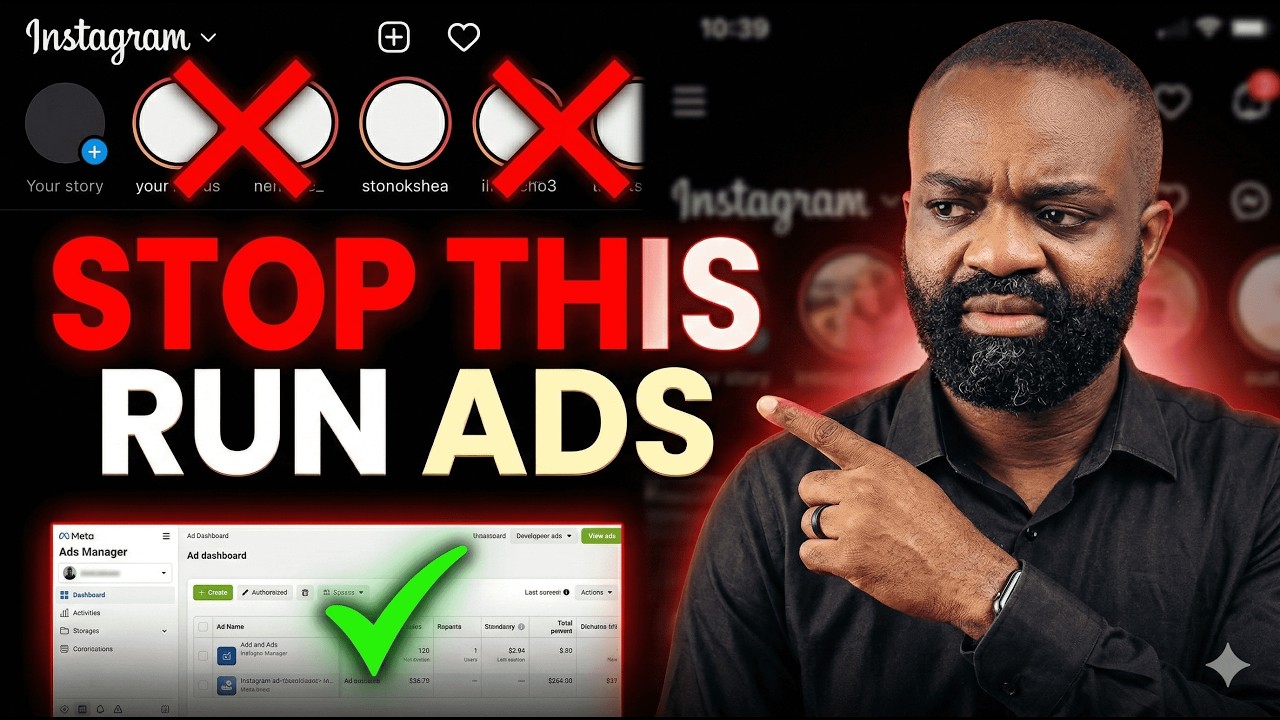 Stop Posting Every Day — Run Instagram Ads Like This