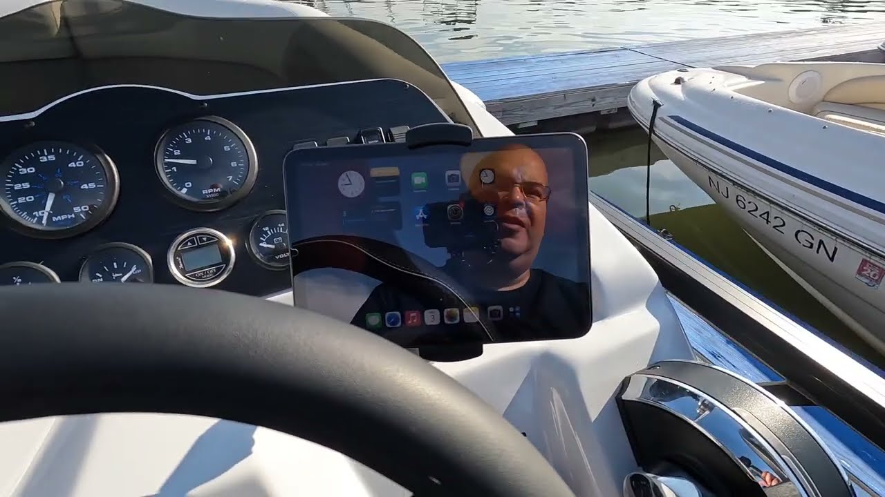 Boat Console iPad Mount