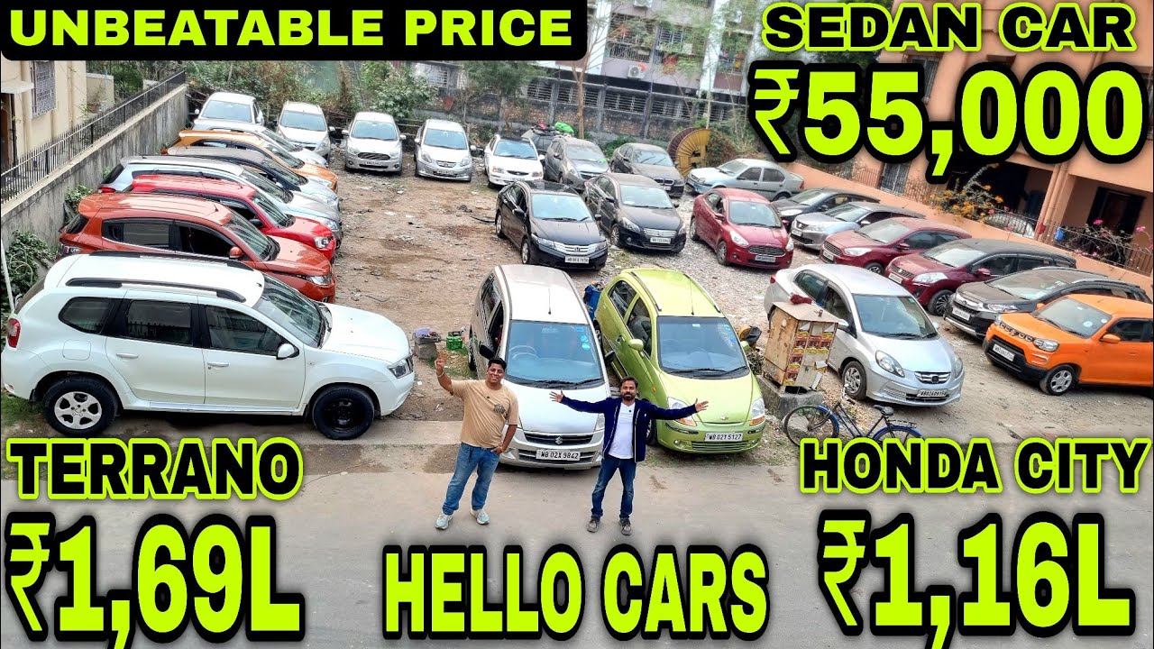 Hello Cars 🔥₹55,000-Sedan🔥₹1,16L-Honda City🔥₹1,69L-Terrano(D)🔥Kuv100,Spresso,Amaze,Aspire, Used Cars
