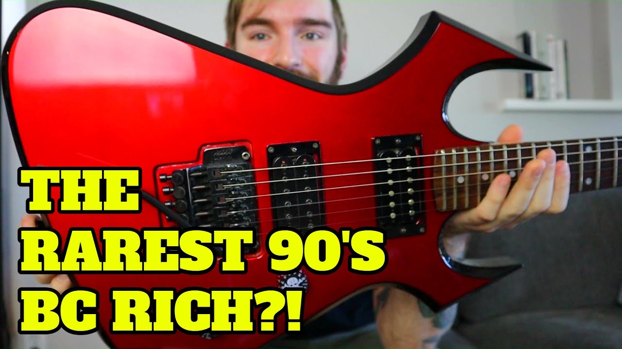 RESTORING A RARE & LIMITED 1990'S BC RICH GUITAR! - BC Rich Wrath Setup & Demo