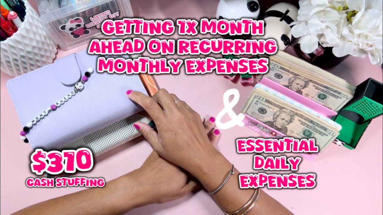 🌺 Getting A Month Ahead on Recurring & Daily Expenses 🌺 BONUS: Snowball Method Explained #moneytips