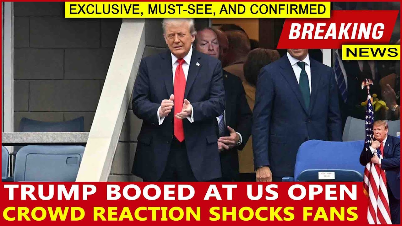 Trump Booed At US Open Crowd Reaction Shocks Fans