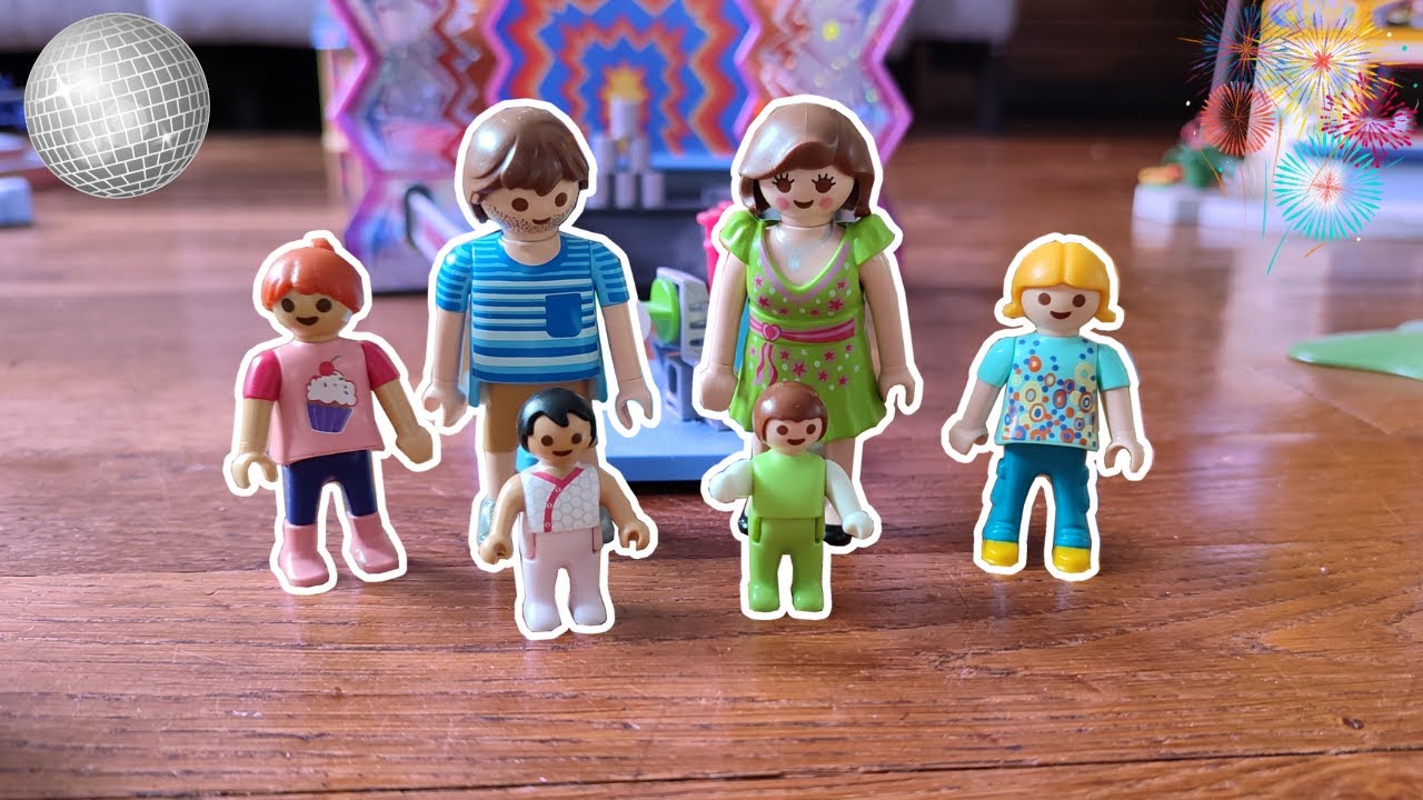 [Film Playmobil] Les Folles Vacances 2/3 - Soirée Fête Foraine 🎡, Feu D'artifice 🎇 Et Disco 🕺💃 !