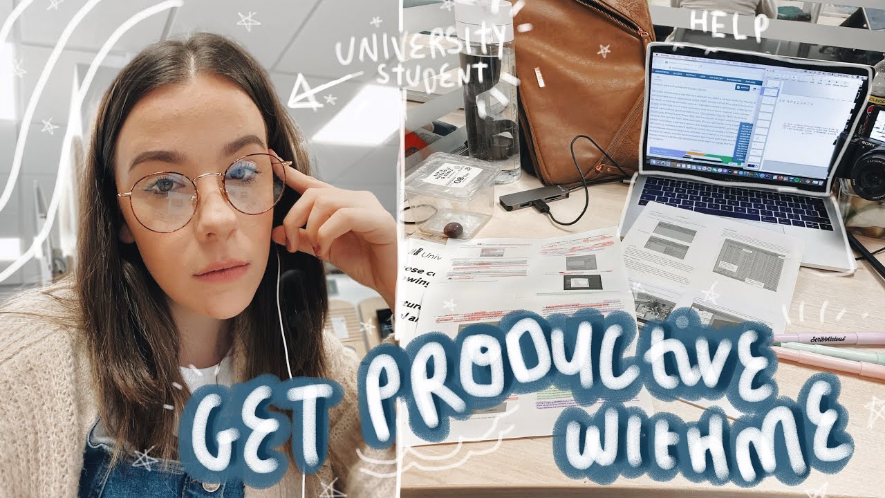 PRODUCTIVE DAY IN THE LIFE // UNIVERSITY