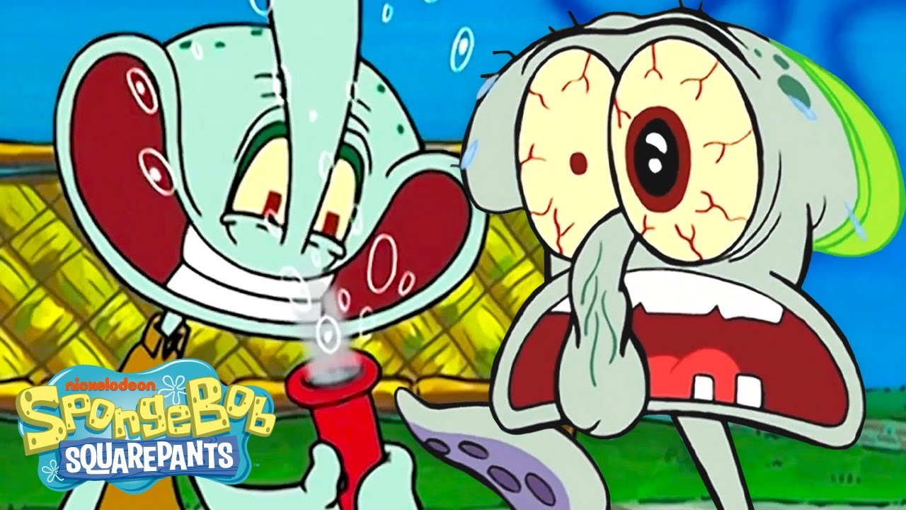 100+ Minutes of Classic Squidward! (Seasons 1-4) | @SpongeBobOfficial