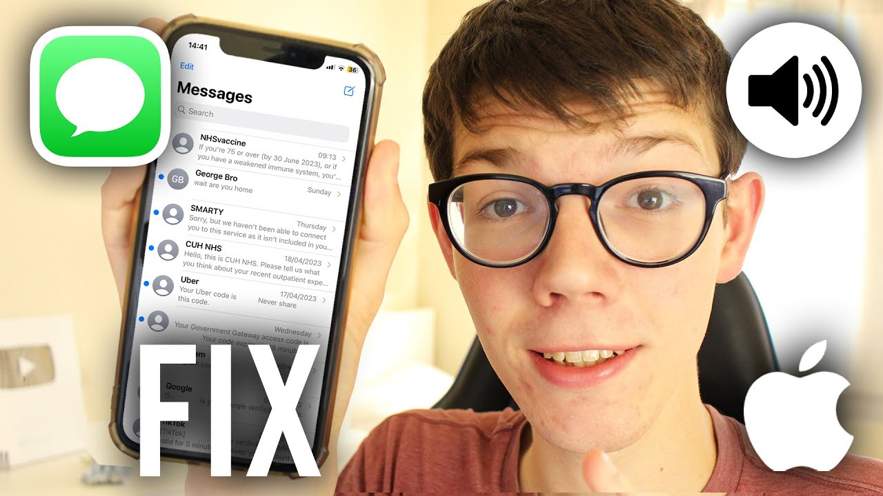 How To Fix iPhone Message Notification Sound Not Working - Full Guide