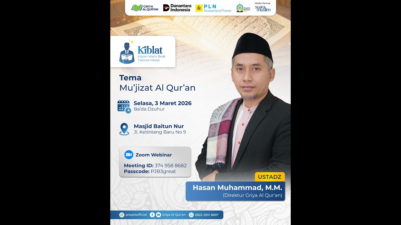 Kajian Ust. Hasan Muhammad (Mukjizat Alquran)