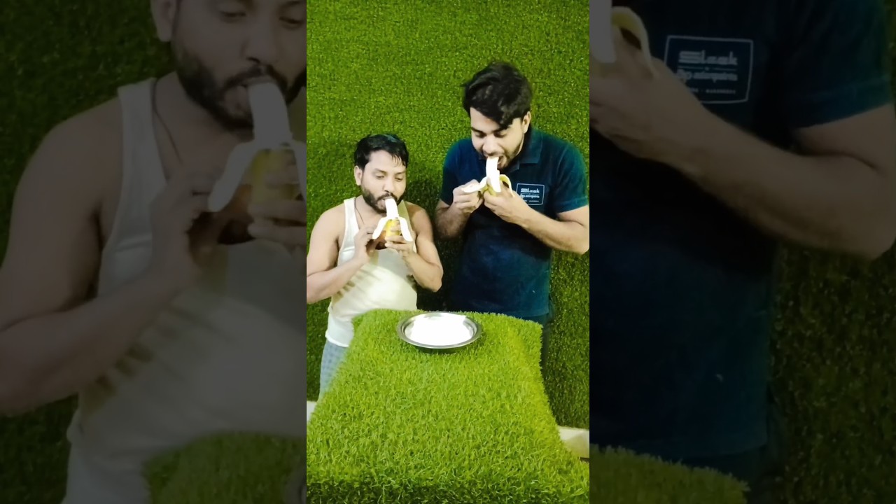 🍌केला चैलेंज में कौन जीतेगा😂/#shorts #youtubeshorts #viral #kela #shortvideos