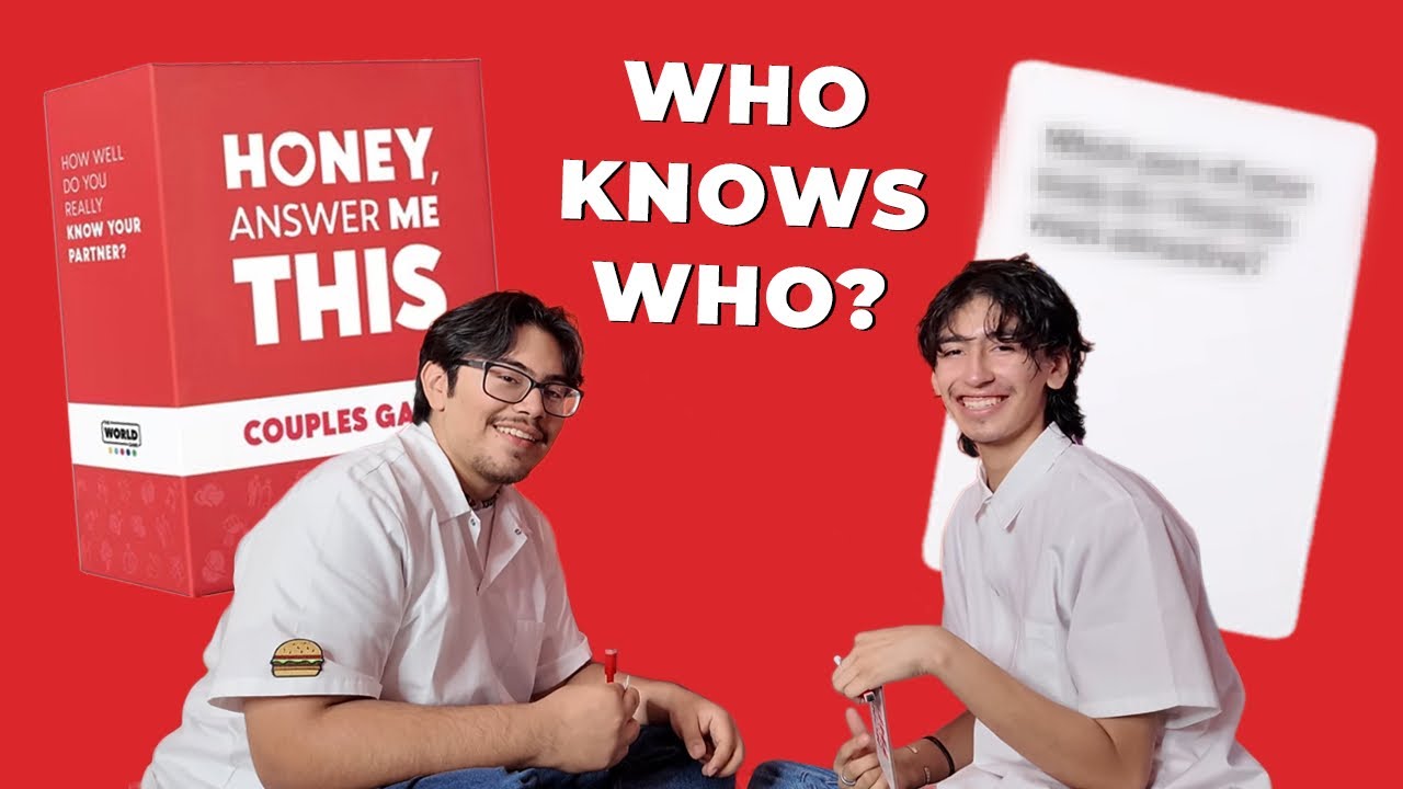 LET’S PLAY! *Honey, Answer Me This* (gets heated) 