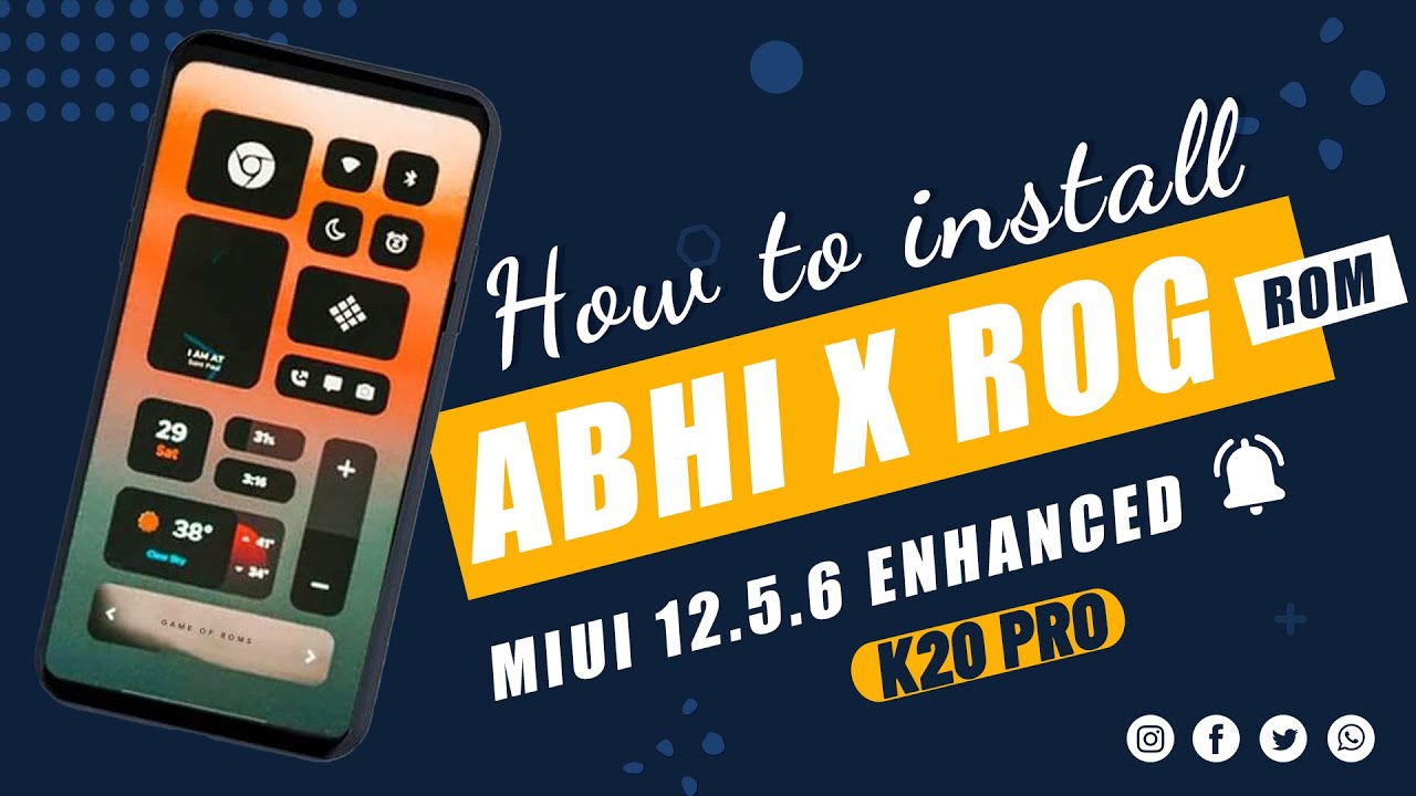 K20 Pro Abh X ROG Edition | MIUI 12.5.6 Enhanced | F2FS и ядро Marisa | Лучшая комбинация | Руков...