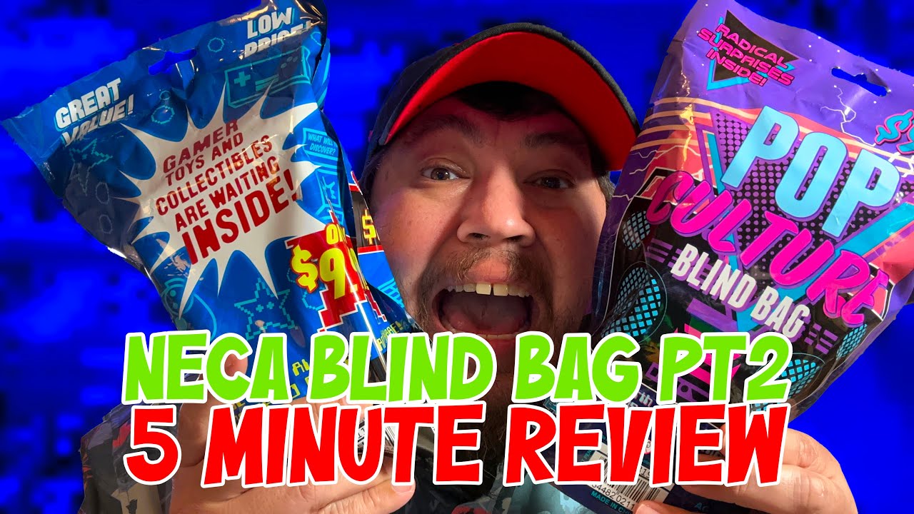 Pop Culture and Gamer Target NECA Blind Bags Unboxing and Review - 5 Minute Review