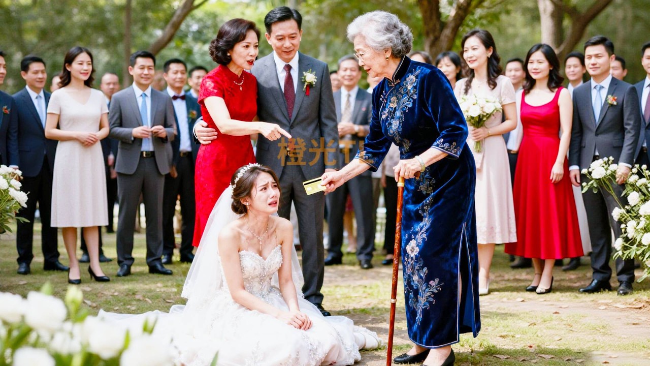 孤女被八千八買走當保姆，婚禮上路過首富老太竟一眼相中她，出手1億求她嫁給她的總裁孫子，先婚後愛！#短劇 #甜寵 #瑪麗蘇 #總裁灰姑娘