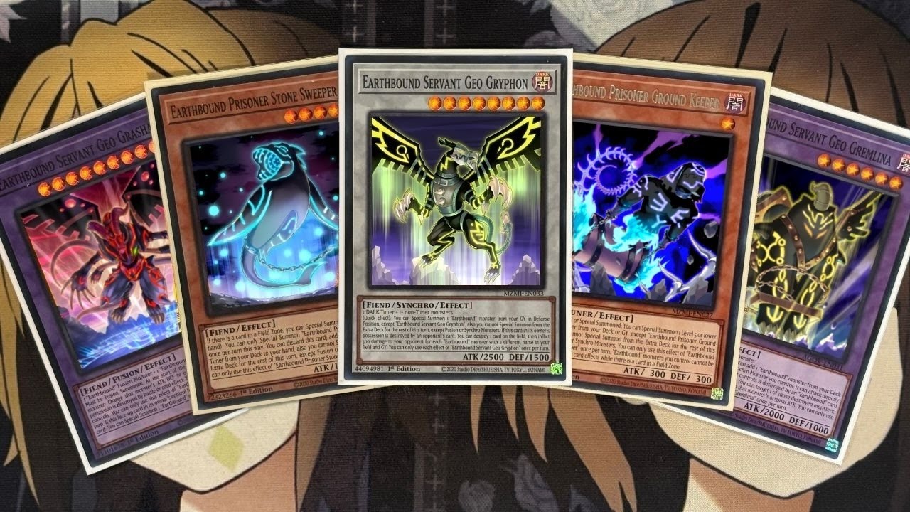 Мой обзор колоды Earthbound Servant для Yu-Gi-Oh! на ноябрь 2024 года.