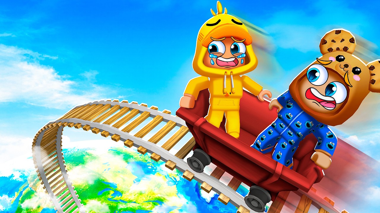 Ik Bouw De Hoogste Achtbaan Ooit! (Roblox)