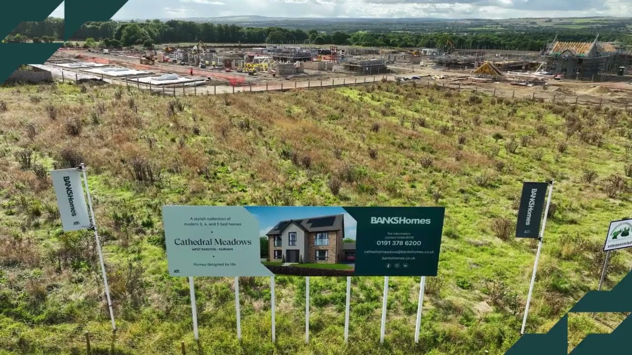 Banks Homes - From the Sky at Cathedral Meadows