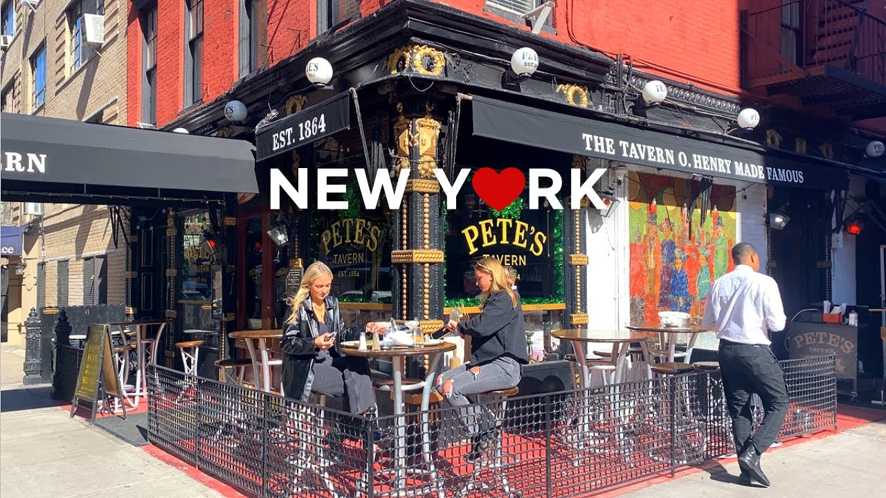 NYC Walk🗽: Gramercy: самый элегантный район Манхэттена / Магазин корейских десертов Lysée🍰🍪 2023