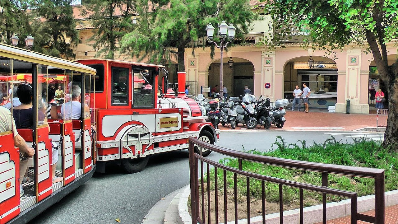 Quick Tour of Monaco in mini-train, French Riviera (C&ocirc;te d'Azur) [HD] (videoturysta)