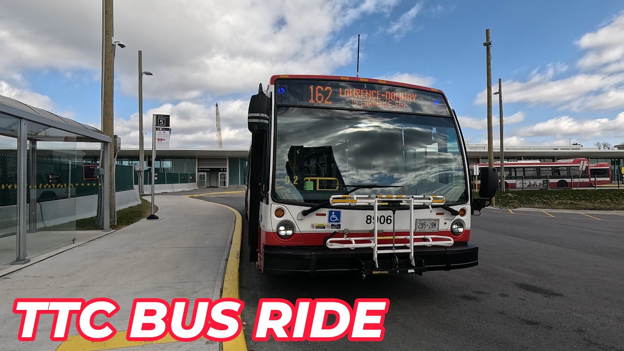 TTC 162 NEW ROUTE: Don Valley Station to Lawrence 
