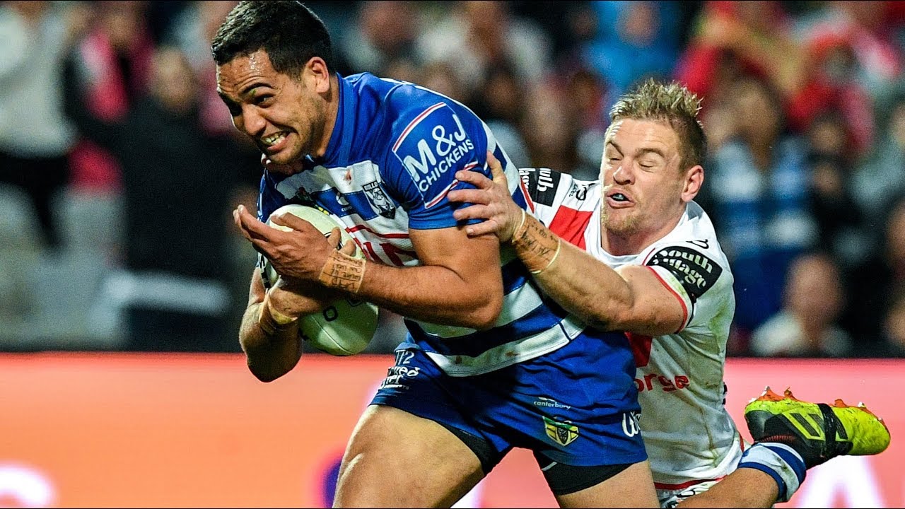 NRL Highlights: St George Illawarra Dragons v Canterbury Bulldogs - Round 24