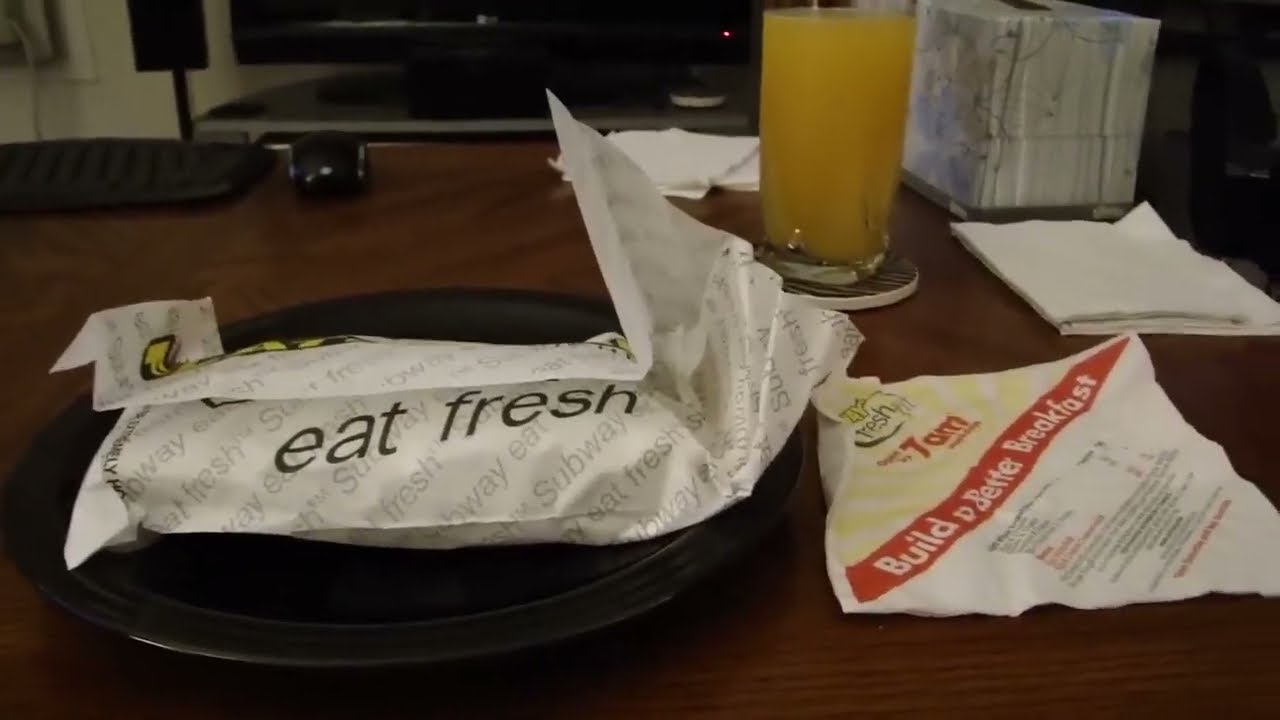 DSP Tries It Ep.7: Subway Western and Cheese breakfast sandwich