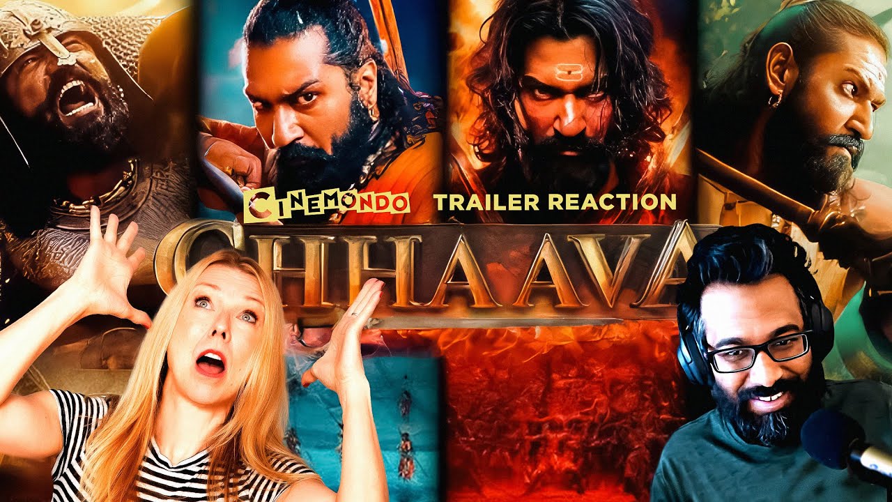 Chhaava | Official Trailer Reaction! Hindi  | Vicky K | Rashmika M | Akshaye K! @D54pod
