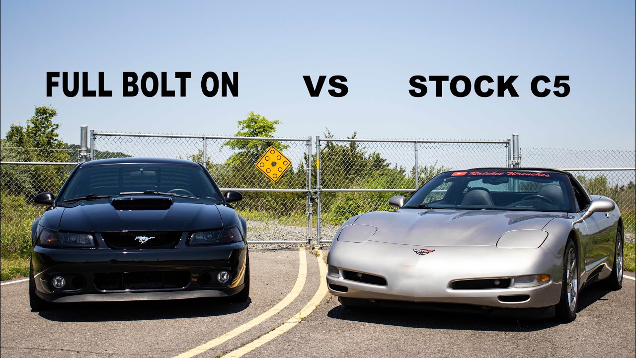 2V Mustang VS Stock Corvette | What's Faster?