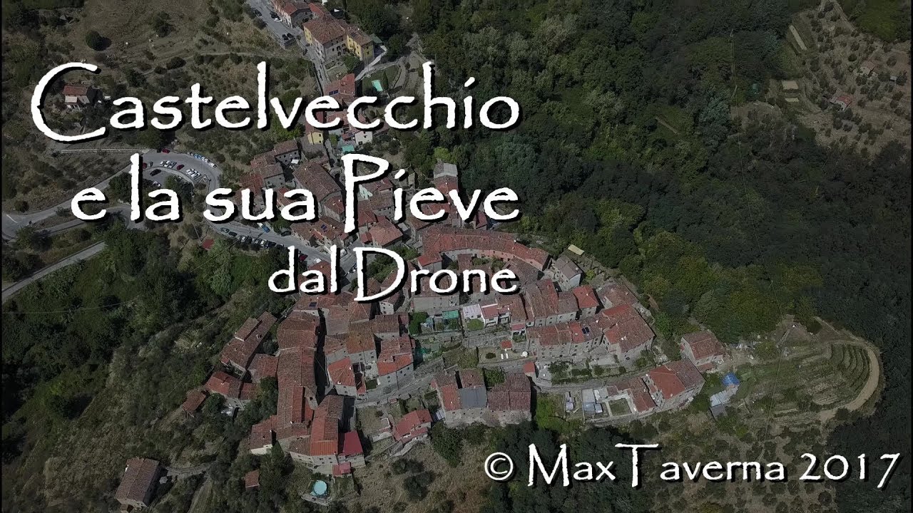 Le Castella della Valleriana dal Drone: Castelvecchio & la Pieve - HD