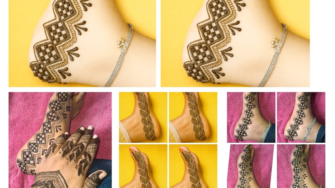 Pawo ka mehdi #foot mehdi dijaen #feet mehndi #leg mehdi dijaen #baraidal mehndi #easy mehdi dijaen 