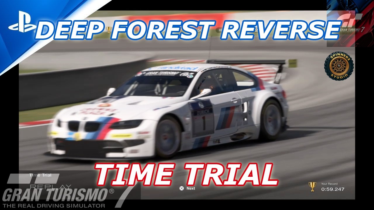 Gran Turismo 7 Time Trial | Deep Forest Reverse | M3 GT '11