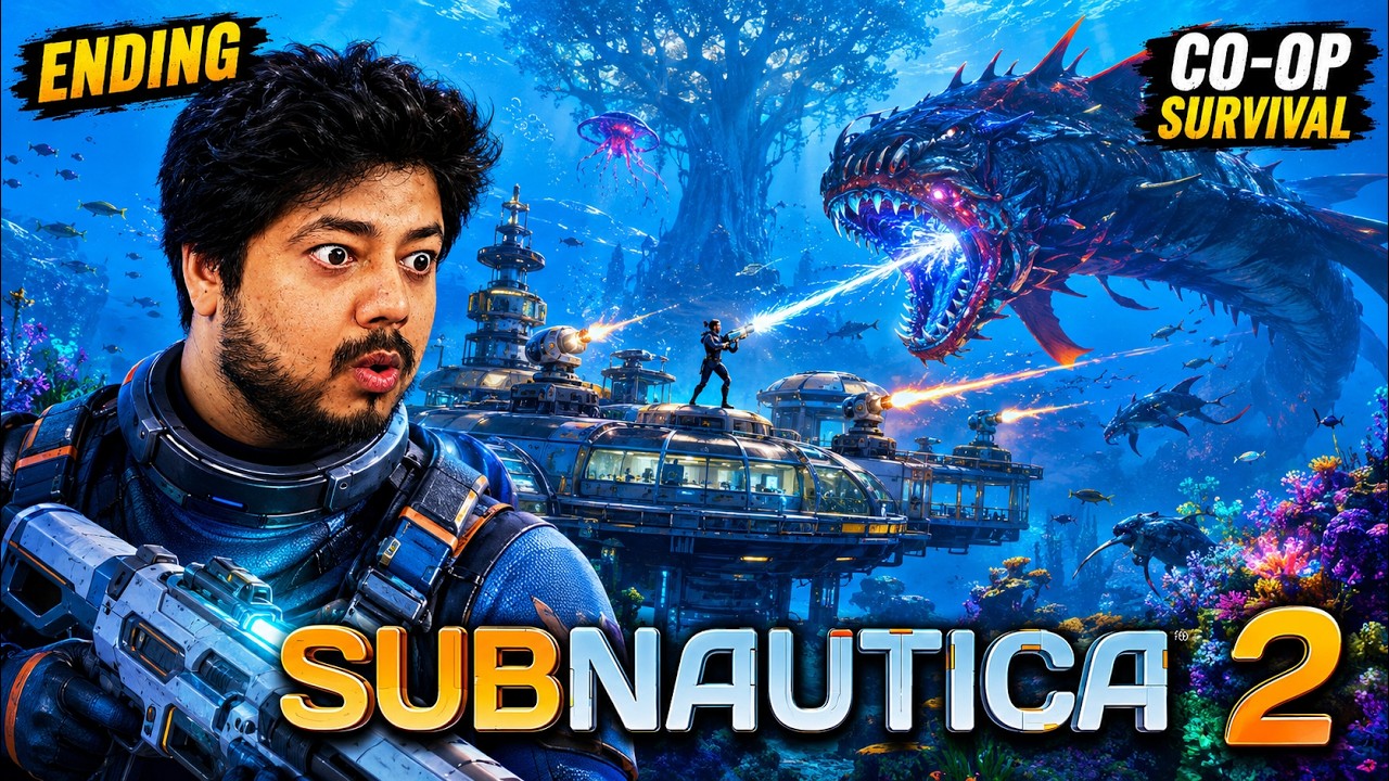 🔴 LIVE &ndash; Wait... That's a LEVIATHAN?! 😱🌊 | Subnautica 2 CO-OP