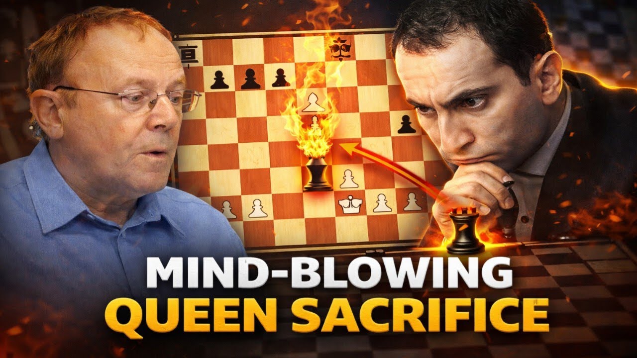 Tal’s Fiery Queen Sacrifice Ignites a Brutal King Hunt to Checkmate
