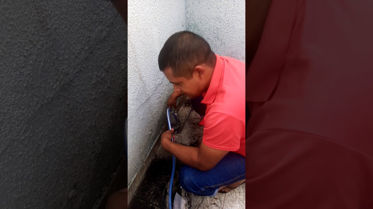 como desentupir o cano da &aacute;gua fluvial