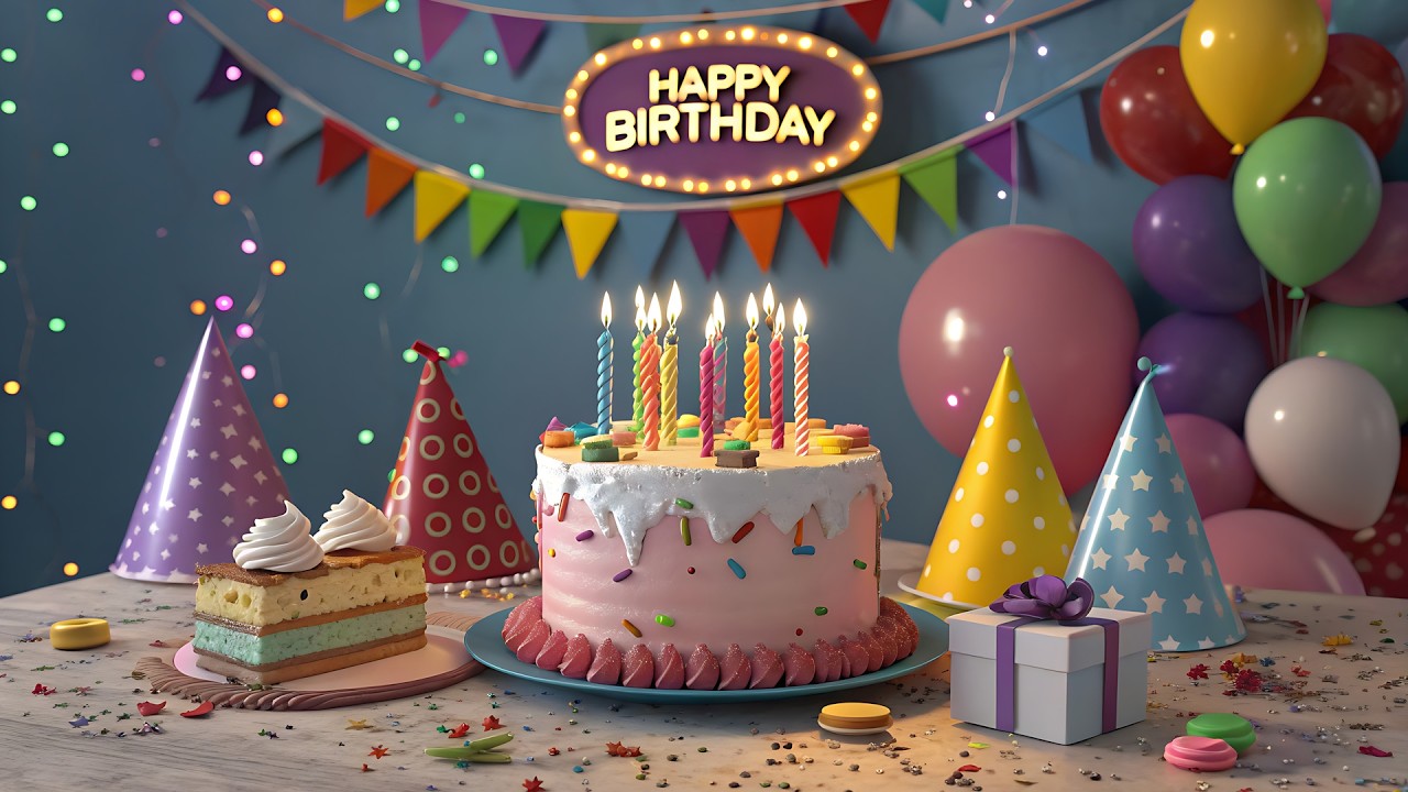 🥰 A NEW Happy Birthday Song 🎁 | Beautiful Birthday Melody